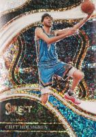 2023 Panini Select #241 Chet Holmgren White Sparkle Basketball Card