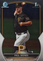 2023 Bowman Draft #BDC14 Paul Skenes Chrome Baseball Card
