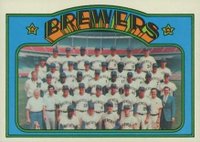 1972 Topps #106 Brewers Team Baseball Card