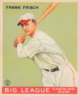 1933 Goudey #49 Frank Frisch Baseball Card