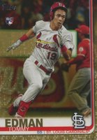2019 Topps Update  #US84 Tommy Edman Gold Baseball Card