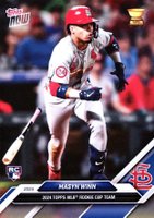 2024 Topps Now MLB Rookie Cup Team Set #RC5 Masyn Winn Baseball Card