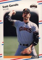 1988 Fleer #82 Scott Garrelts Baseball Card