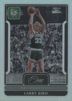 2022 Panini One and One #166 Larry Bird Basketball Card