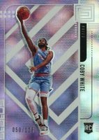 2019 Panini Status #200 Coby White White Diamonds Basketball Card