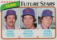 1980 Topps #676 Cubs Future Stars Baseball Card