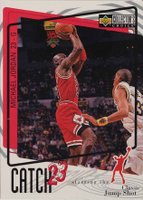 1997 Collector's Choice  #192 Michael Jordan Catch 23-Classic Jump Shot Basketball Card