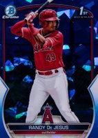 2023 Bowman Sapphire Edition Chrome Prospects #BCP19 Randy de Jesus Baseball Card
