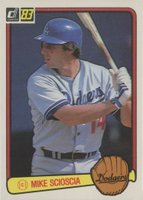 1983 Donruss #75 Mike Scioscia Baseball Card