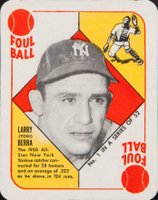 1951 Topps Red Backs #1 Yogi Berra Baseball Card