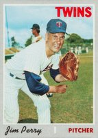 1970 Topps #620 Jim Perry Baseball Card