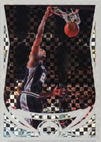 2004 Topps Chrome #50 Tim Duncan Xfractor Basketball Card