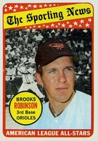 1969 Topps #421 Brooks Robinson All-Star Baseball Card