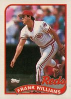 1989 Topps #172 Frank Williams Baseball Card