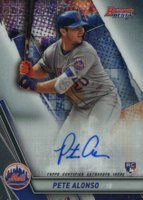 2019 Bowman's Best Best of 2019 Autographs #B19PA Pete Alonso Baseball Card