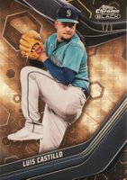 2023 Topps Chrome Black #45 Luis Castillo Superfractor 1/1 Baseball Card