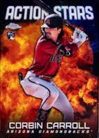 2023 Topps Chrome Update Action Stars #ASC3 Corbin Carroll Baseball Card