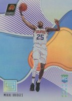 2018 Panini Status #194 Mikal Bridges Purple Basketball Card