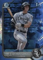 2022 Bowman Sapphire Edition Chrome Prospects #BCP71 Colson Montgomery Baseball Card