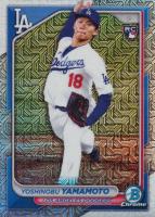 2024 Bowman Chrome Mega Box #36 Yoshinobu Yamamoto Baseball Card