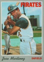 1970 Topps #8 Jose Martinez Baseball Card