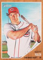 2011 Topps Heritage  #205 Scott Rolen Baseball Card