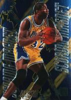 1995 Metal Scoring Magnets #3 Magic Johnson Basketball Card