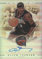 2020 Panini National Treasures Spectra Hall of Fame Signatures #AIV Allen Iverson Basketball Card