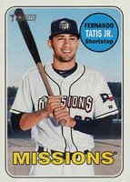 2018 Topps Heritage Minor League #100 Fernando Tatis Jr. Baseball Card