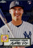 2023 Topps Chrome Lids 1952 Design #52-2 Anthony Volpe Baseball Card