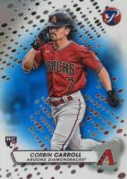 2023 Topps Pristine #229 Corbin Carroll Blue Baseball Card