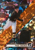 2024 Panini Donruss Prospects Jersey Kings #PJKPS Paul Skenes Orange Ice Baseball Card