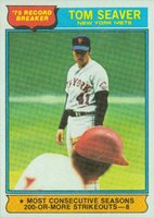 1976 Topps #5 Tom Seaver Baseball Card