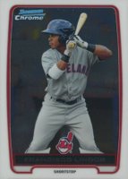 2012 Bowman Prospects #BCP3 Francisco Lindor Chrome Baseball Card