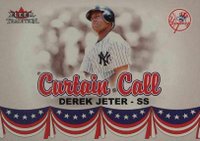 2002 Fleer Tradition Update #U362 Derek Jeter Glossy Baseball Card
