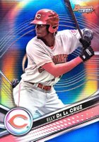 2022 Bowman's Best Top Prospects #TP17 Elly de La Cruz Blue Refractor Baseball Card