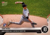2021 Topps Now #314 Tarik Skubal Baseball Card