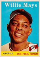 1958 Topps #5 Willie Mays Baseball Card