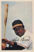 1969 MLB Photostamps # Frank Robinson Hand Cut Baseball Card