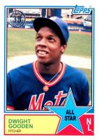 2018 Topps 1983 Topps Baseball All-Stars #55 Dwight Gooden Baseball Card
