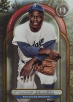 2024 Topps Tribute #30 Jackie Robinson Gold Baseball Card