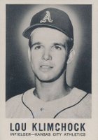 1960 Leaf #116 Lou Klimchock Baseball Card