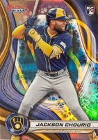 2024 Bowman's Best #38 Jackson Chourio Refractor Baseball Card