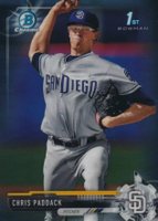2017 Bowman Chrome Prospects #BCP243 Chris Paddack Baseball Card