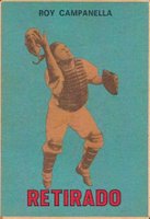 1967 Venezuela Topps #180 Roy Campanella Baseball Card
