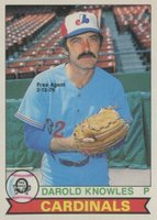 1979 O-Pee-Chee #303 Darold Knowles Baseball Card