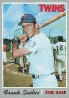 1970 Topps #572 Frank Quilici Baseball Card