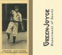 1916 Green-Joyce #4 Grover Alexander Baseball Card