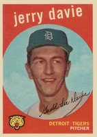 1959 Topps #256 Jerry Davie Baseball Card