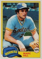 1981 Topps #486 Marc Hill Baseball Card